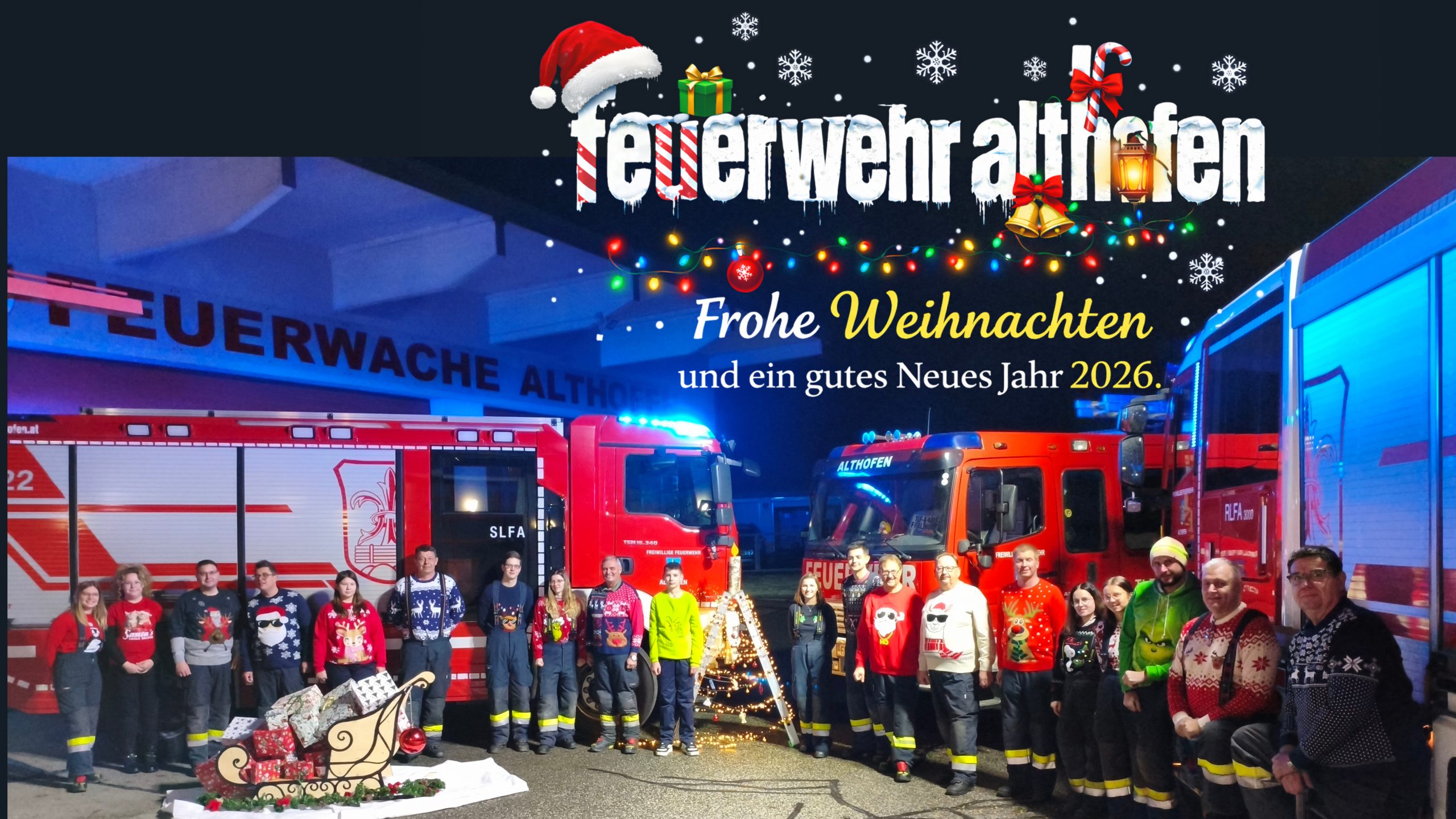 Frohe Weihnachten.