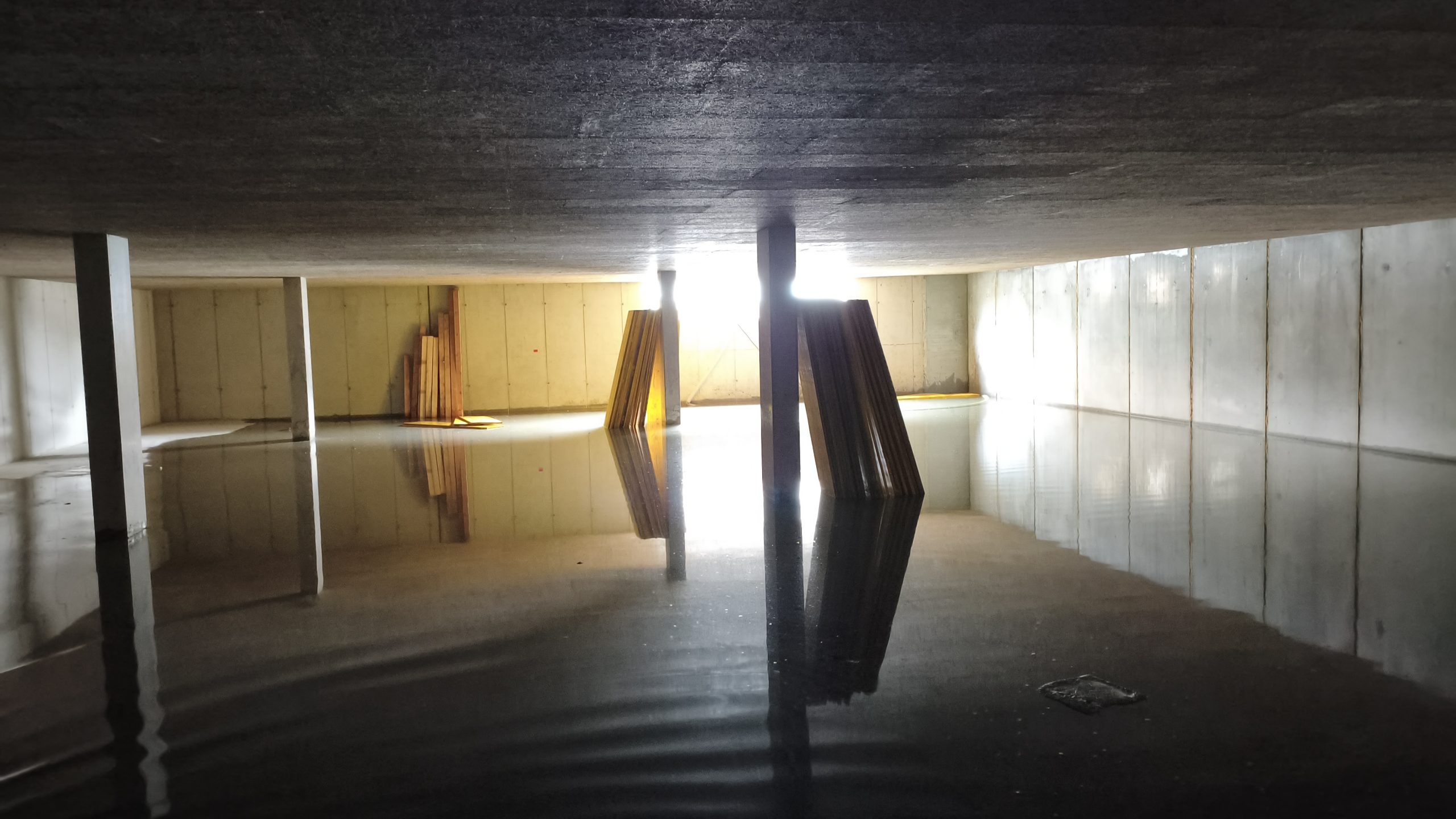 Keller unter Wasser