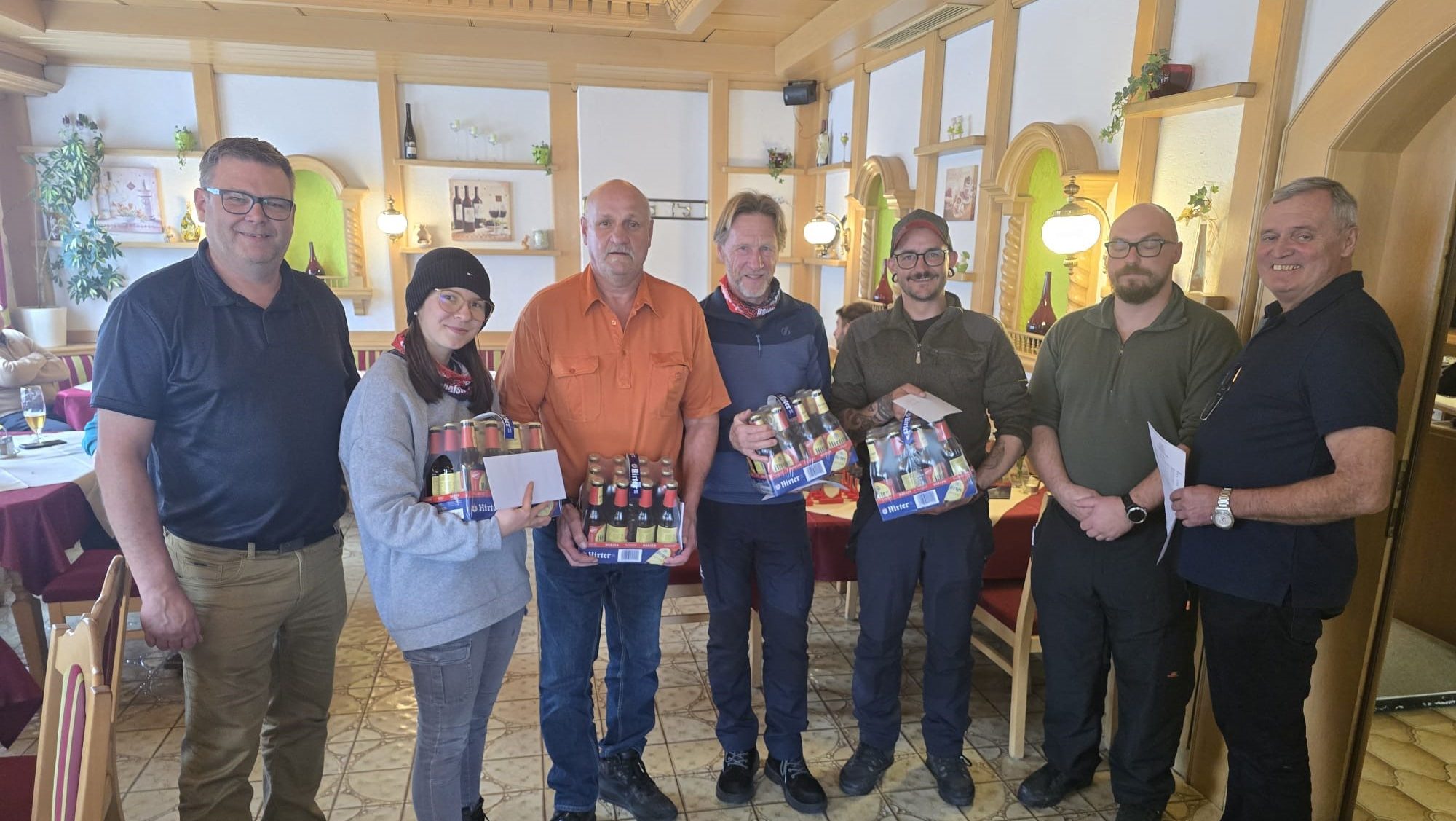 Abschnitt-Eistockschießen