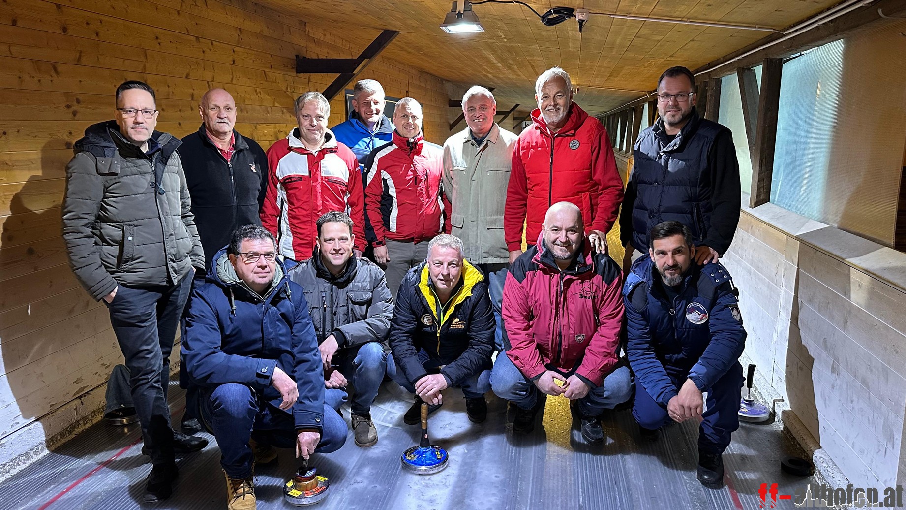 Eisiger Schlagabtausch.