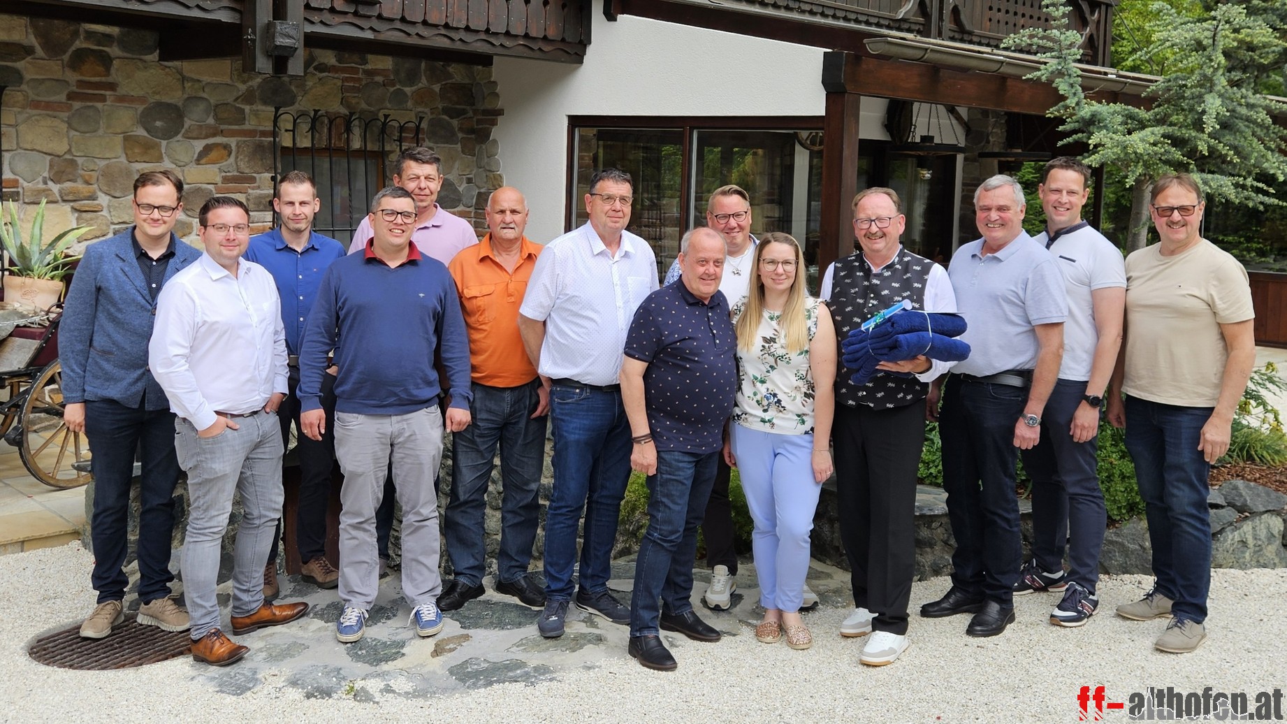 60 Jahre die sitzen.