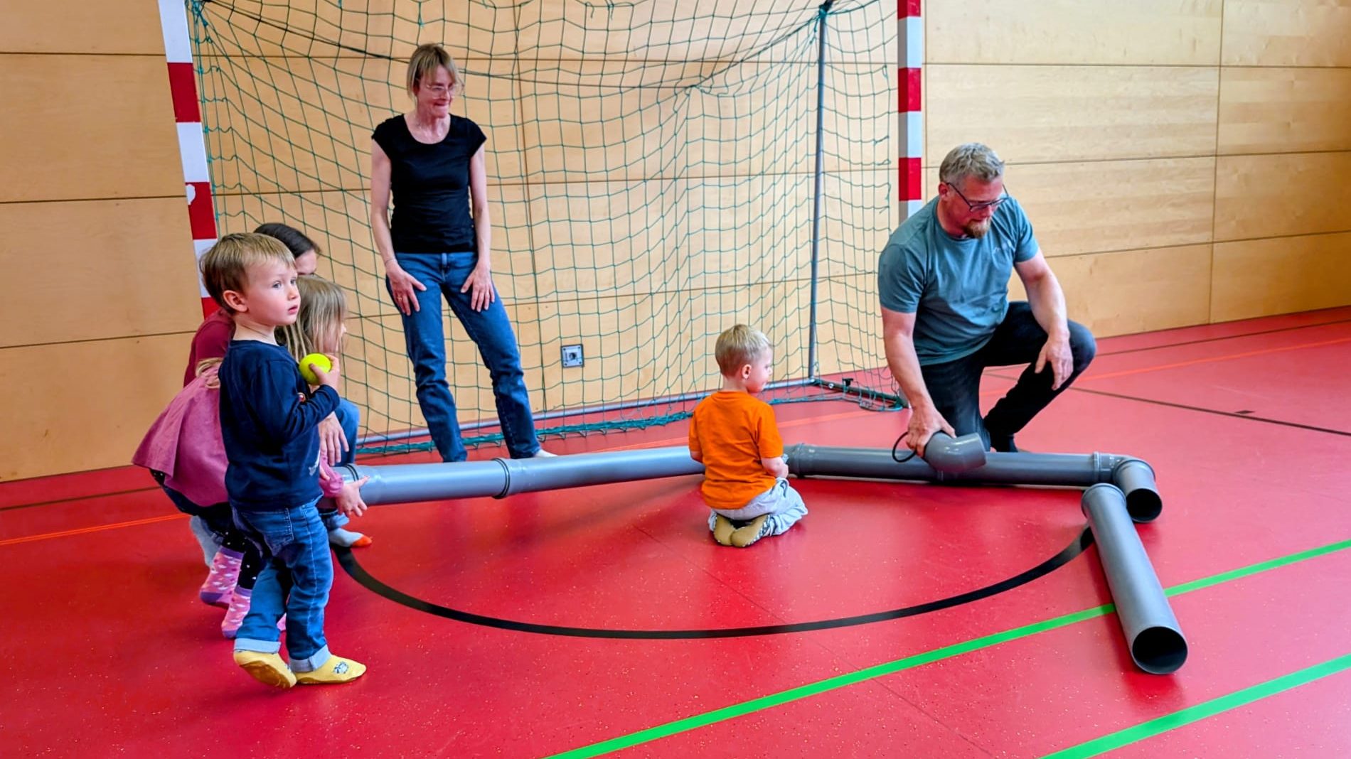 Kids im (Turn-)Einsatz.