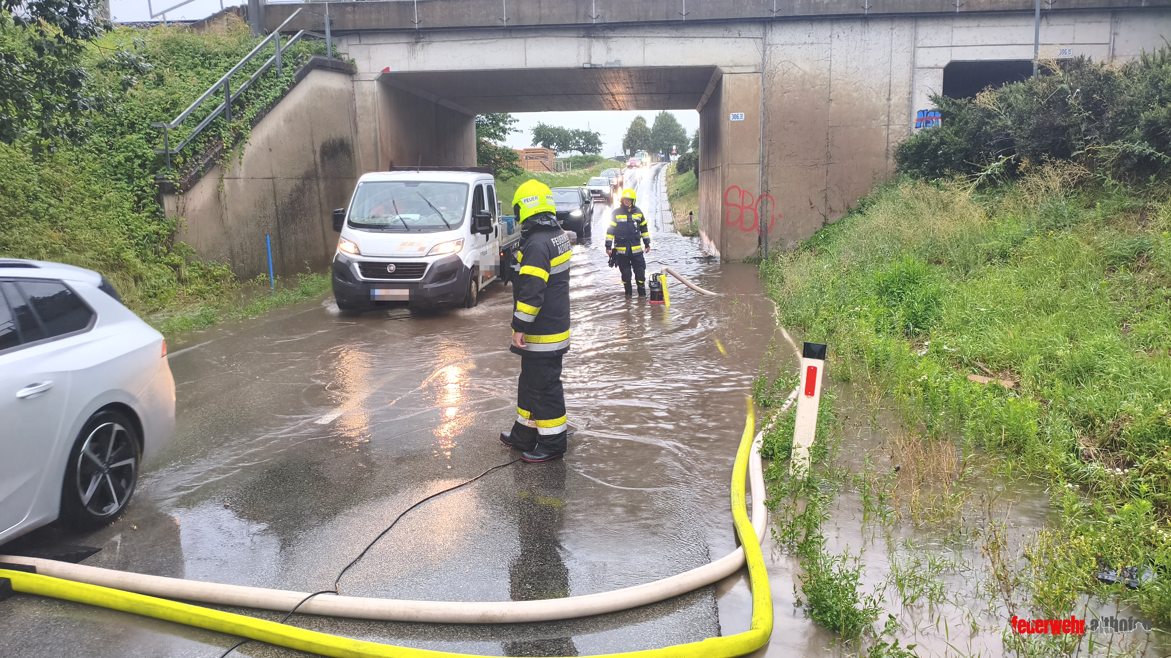 Unwetter über Althofen