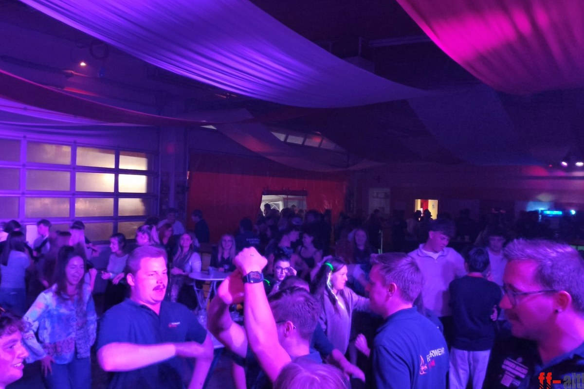 Blaulicht-Party