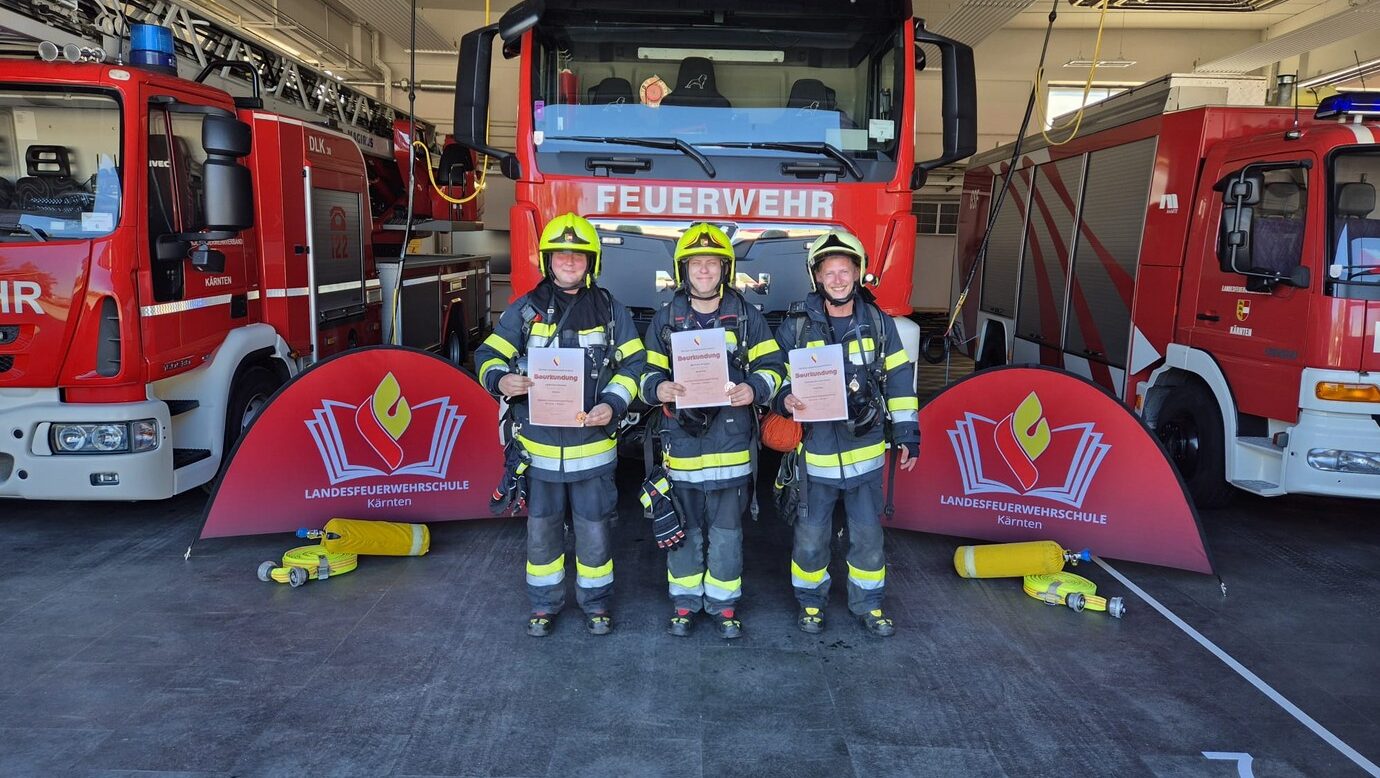 Geprüft für den Einsatz gegen das Feuer.