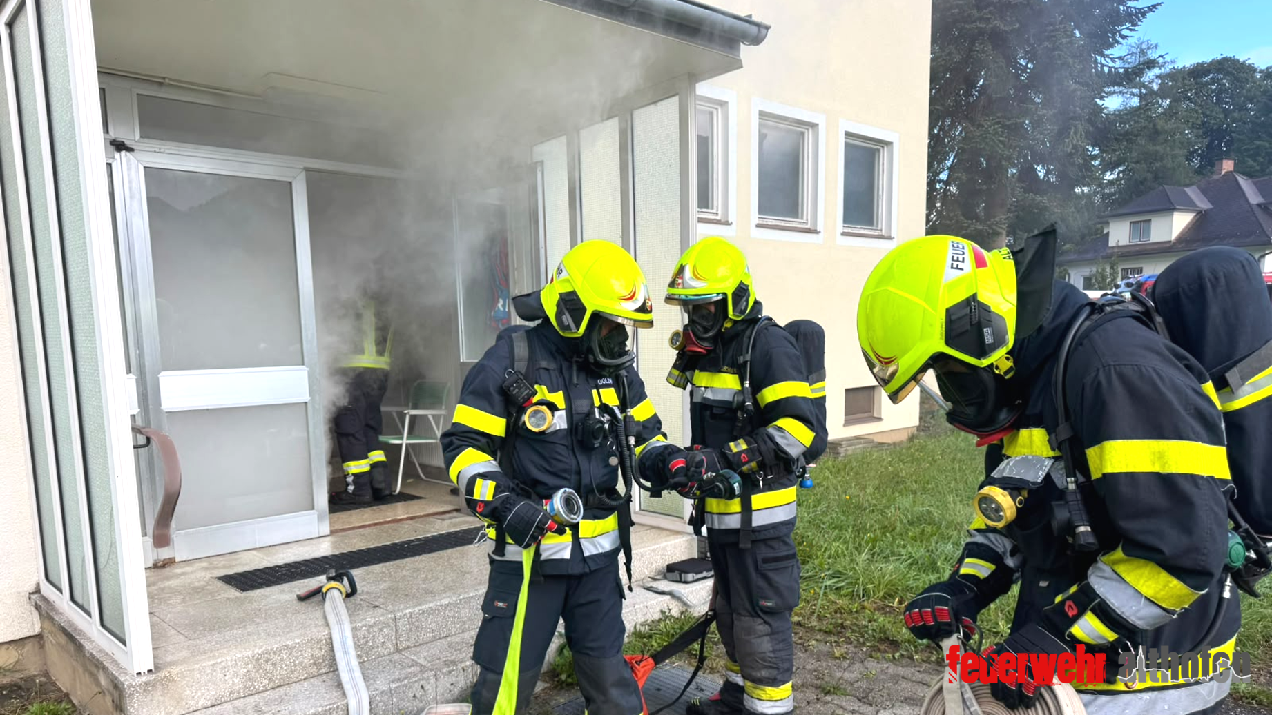Abschnittsübung Atemschutz 2026 – 14 Trupps im „Marienheim“ im Einsatz