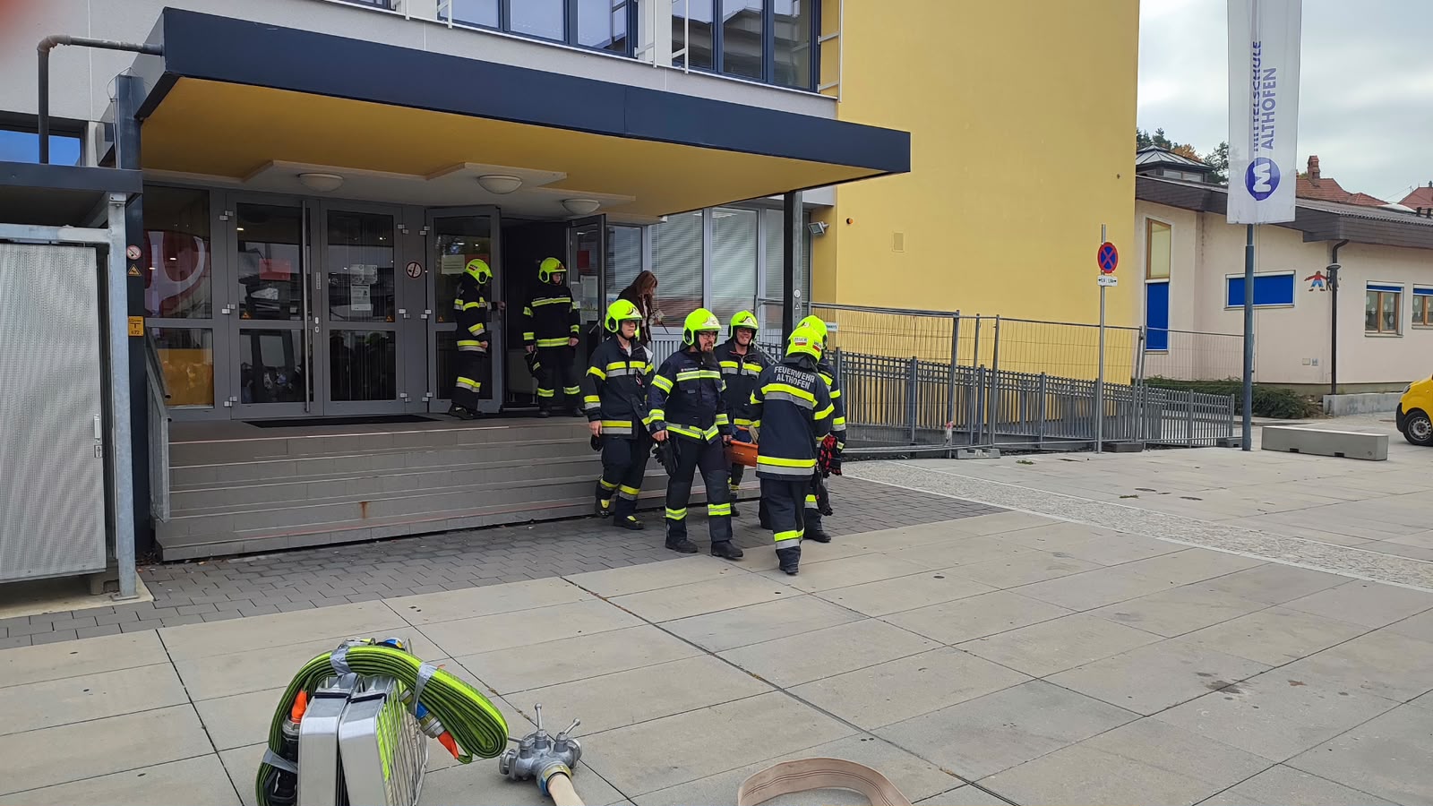 Räumungsübung MS-Althofen